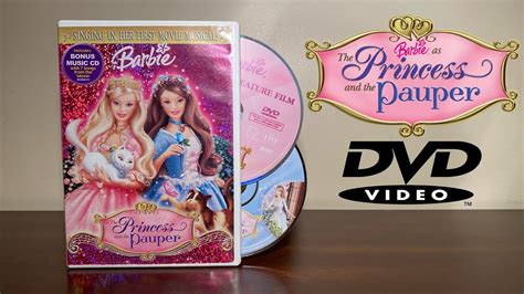 Barbie® as The Princess and the Pauper - DVD Review and Walkthrough - YouTube