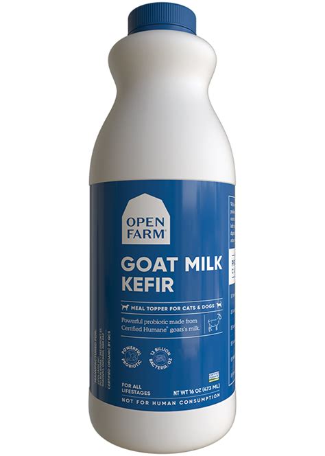 Certified Humane® Goat Milk Kefir for Dogs - Open Farm