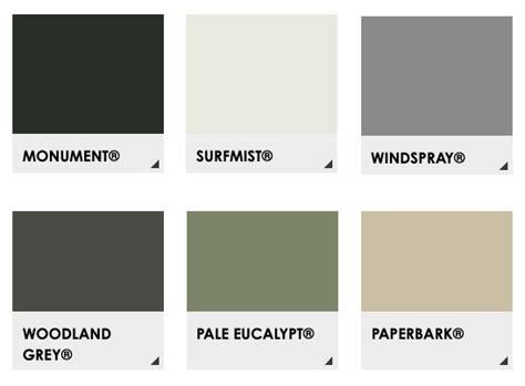 Colorbond Colour Chart | Water Tanks & Garden Beds | gmTANKS Water ...