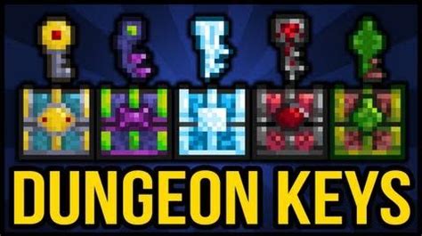 Video - Dungeon Chest Keys, Crimson Chest, Hallowed Chest, Jungle Chest, Corruption Chest ...