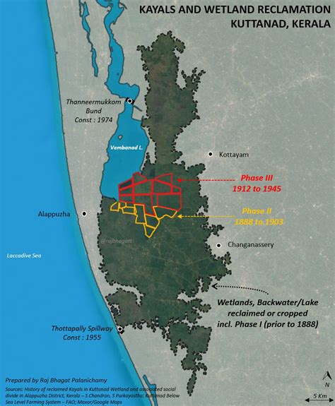 Kerala Backwaters Map