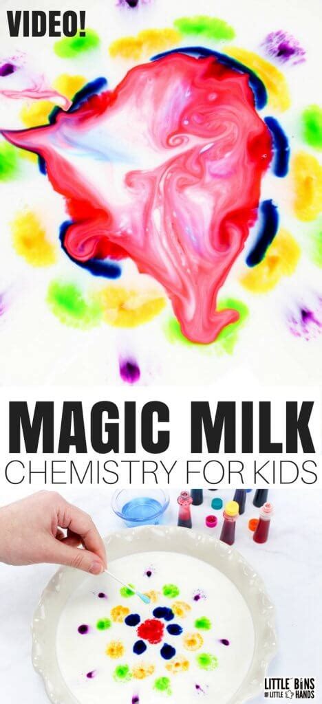 Magic Milk Science Experiment | Little Bins for Little Hands