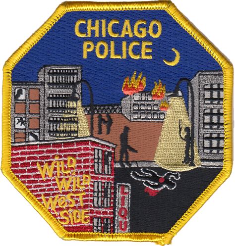 CHICAGO POLICE WILD WILD WEST SIDE PATCH - Chicago Cop Shop