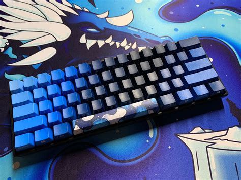 Custom Spacebar – Blue Fusion | Alpherior Keys