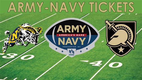 US Army MWR :: Army Navy Tickets