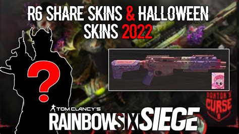 Y7S3 FIRST LOOK AT R6 SHARE Weapon Skins - Pro Teams - NEW HALLOWEEN SKINS 2022 - Rainbow 6 ...