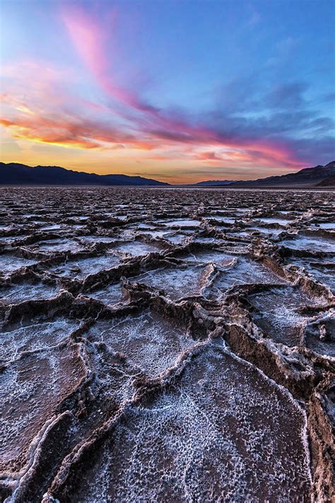 Colorful Badwater Basin Sunset Photograph by Jesse Simmers - Fine Art ...