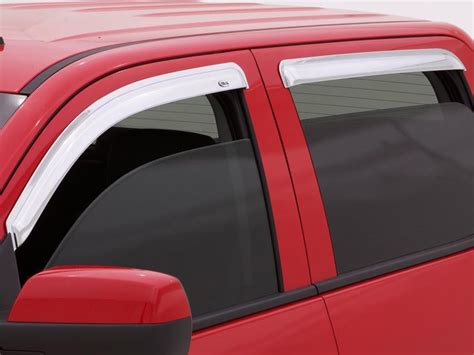 AVS® Chrome Ventvisor® Window Deflectors 682301 | RealTruck