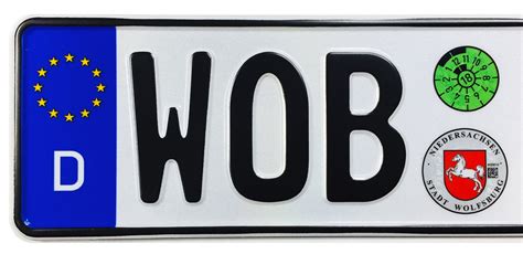 Wolfsburg German License Plate – ZPlates.com