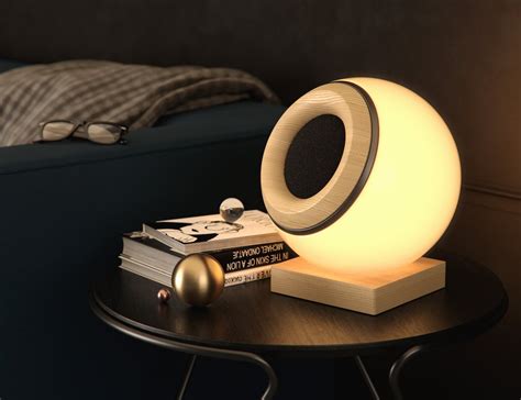 This smart lamp Bluetooth speaker emits every level of sunlight