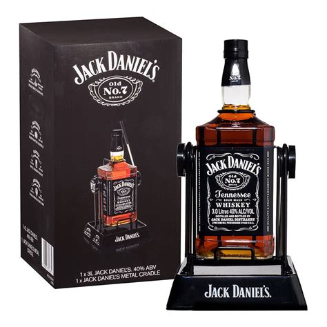 Jack Daniels Swing Cradle Gift Set 3 Litre | Jack daniels, Whiskey ...