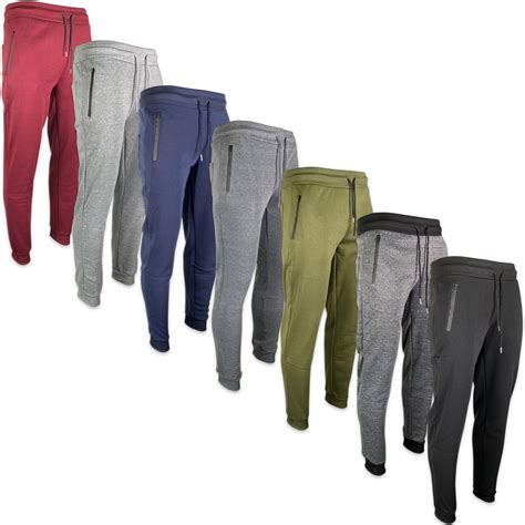 Hanes Men's and Big Men's EcoSmart Fleece Jogger Sweatpants with ...