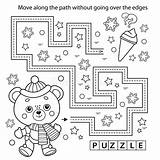 Handwriting Practice Sheet Simple Educational Game Or Maze Coloring  sketch template