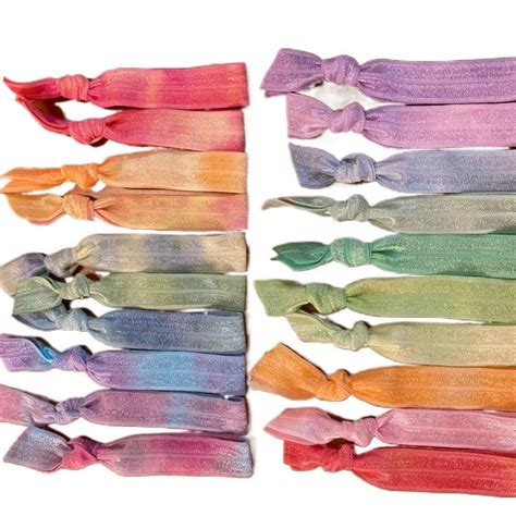 Tie Dye Hair Ties - Etsy