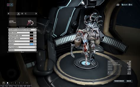 Regarding the Helminth Charger skin for 10k Credits - It's disgusting. I love it. Comes with ...