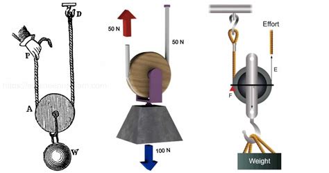 Types of Pulley: Definition, Uses, Diagram, Examples, Advantages & Disadvantages - Engineering Learn