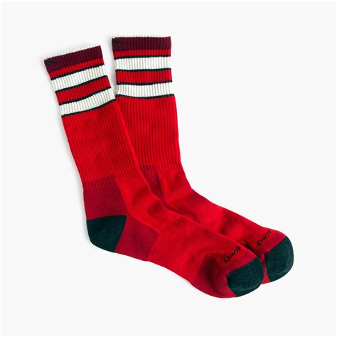 J.Crew | Red Darn Tough Vermont Double-striped Socks for Men | Lyst