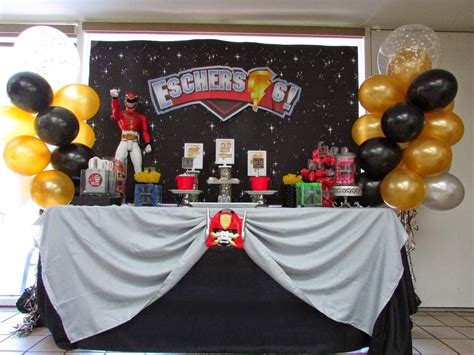 POWER RANGERS Birthday Party Ideas | Photo 4 of 21 | Catch My Party