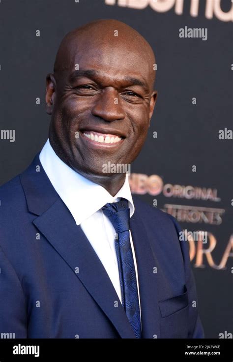 Los Angeles, California, USA 27th July 2022 Actor Steve Toussaint ...