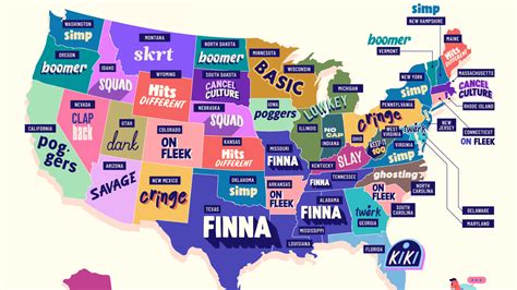 The Most Popular Gen Z Slang Term in Each State