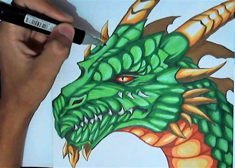 Pin by Elaraslovep on Halloween | Dragon drawing, Marker drawing, Drawings