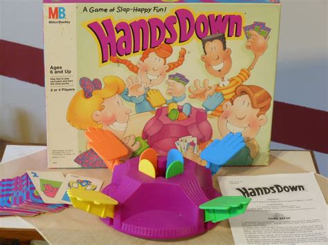 Hands Down Game. Milton Bradley. (1990)