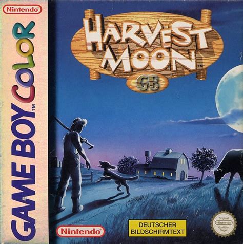 Harvest Moon GB (1999) Game Boy Color box cover art - MobyGames