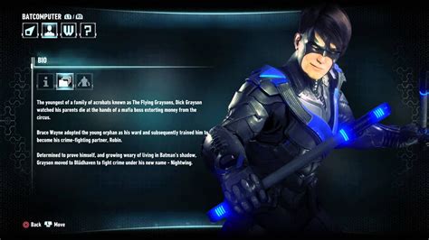 Batman: Arkham Knight - Character Biography Information & Attributes ...