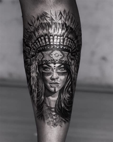 Native Indian Tattoos, Native American Tattoos, Native American Women, Badass Tattoos, New ...
