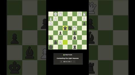 chess.com daily puzzle 20221203 - YouTube