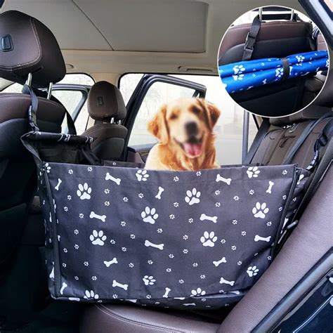 Pet Dog Carrier for Large Dog Folding Car Seat Pad Safe Carry Outdoor ...