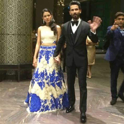 Shahid Kapoor - Mira Rajput wedding reception LIVE updates: The bride ...