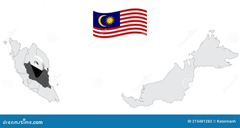 Flag Of Pahang State Malaysia. Black And White EPS Vector File ...