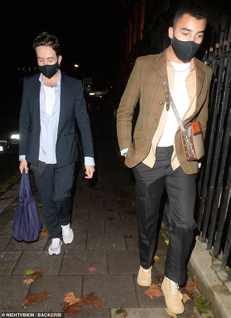 Nick Grimshaw, 36, makes a rare appearance with dancer boyfriend Meshach Henry, 23 | Daily Mail ...