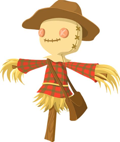 Scarecrow clipart purple, Scarecrow purple Transparent FREE for ...