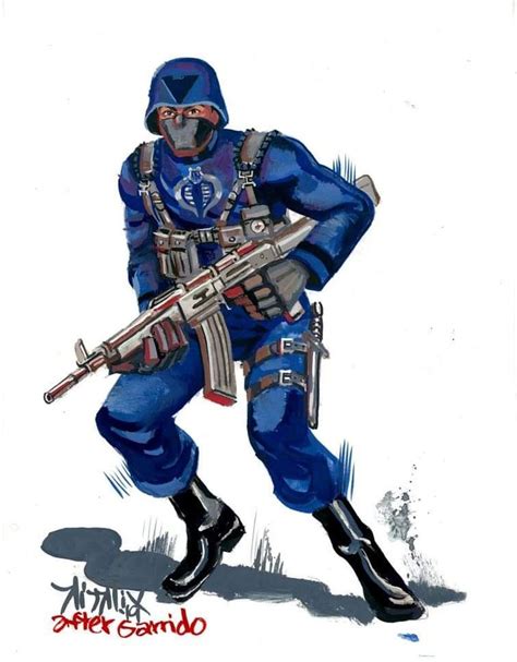 Cobra Officer!! By Kickliy Yilkcik!! | Gi joe, 80 cartoons, Gi joe cobra