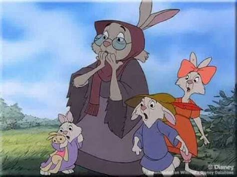 Mrs.Rabbit and her family | Robin hood disney, Robin hood, Disney drawings