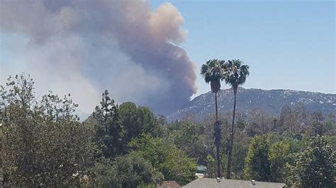 Brush Fire Off I-15 in Temecula Burning Close to 140 Acres