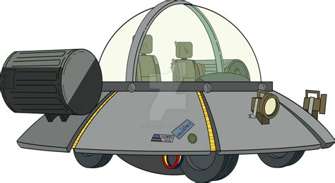 Rick Morty - Space Cruiser by RickyFL1975 on DeviantArt