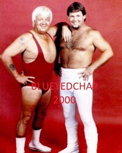 JACKIE FARGO & JERRY LAWLER WRESTLER 8 X 10 WRESTLING PHOTO NWA ...