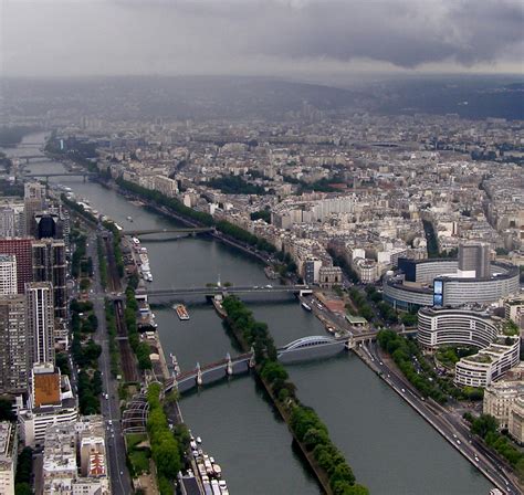 Siene river | the siene river from the top of the effiel tow… | Melissa ...