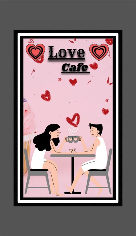 Love Cafe Digital Art for Couple_digital Art for Wall Decor_printable Art for Annivarsary ...