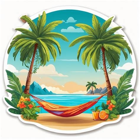 Premium Photo | Vector summer background beach accessories