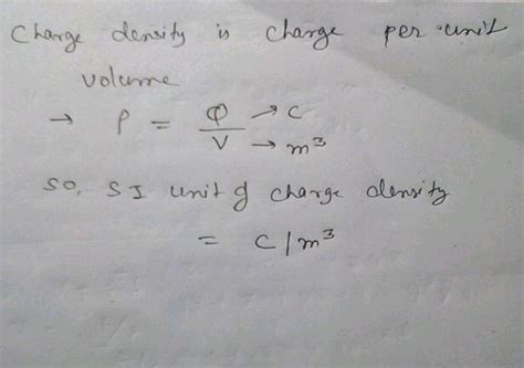 The SI unit of linear charge density is