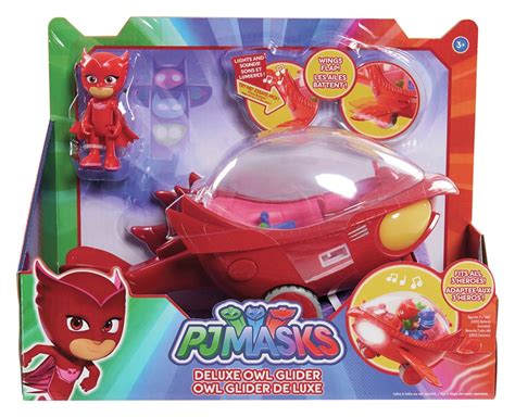 PJ Masks Deluxe Owlette Vehicle with 7.5cm Figure Reviews