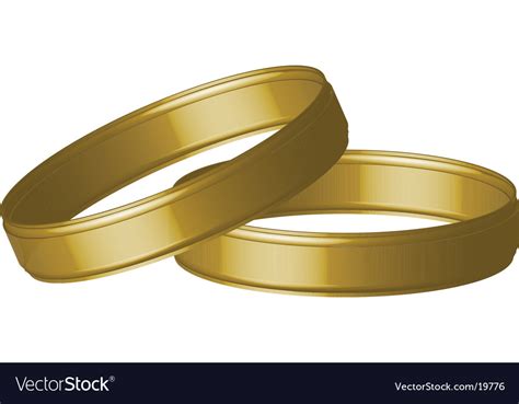 Wedding rings Royalty Free Vector Image - VectorStock