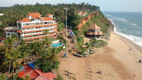 Best 3 Varkala Cliff Resorts with Swimming Pool near Beach