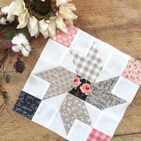 Country Flowers Quilt Pattern