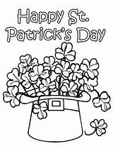 Printable St Patricks Day Coloring Pages PDF  Coloringfoldercom sketch template