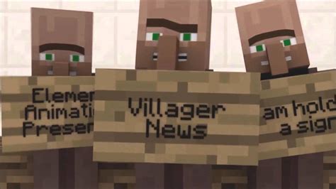 Petition · Have Element Animation make a full-length "Villager News ...